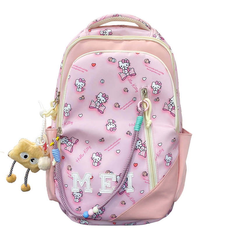 Al por mayor nueva mochila escolar del campus, mochila de impresión encantadora, mochila de viaje de ocio de gran capacidad