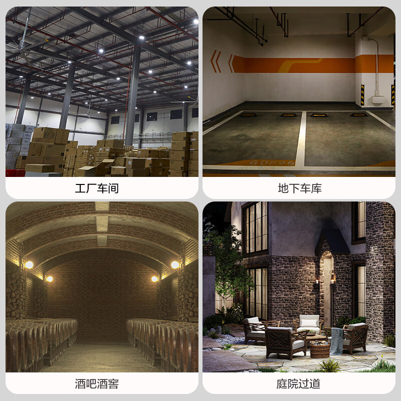 FSL Foshan Iluminación Bombilla LED de ahorro de energía del hogar E27 tornillo de alta potencia edificio de la fábrica de alta riqueza guapo bombilla de inducción lámpara