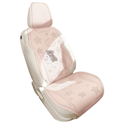fur car seat cushion set, Universal seat cover - cherry-blossom-pink-single-seat-please-note-the-vehicle-model-when-placing-an-order