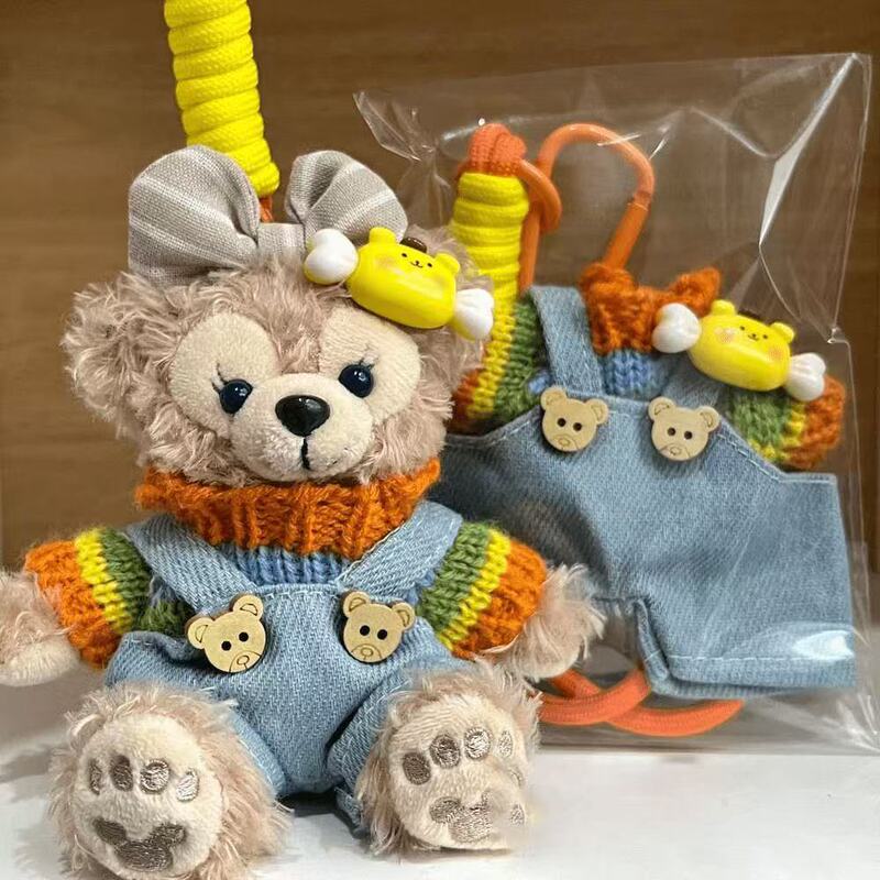 New Shirley Mei Plush Doll Cute Mei Mei Girl Gift Doll Couple Bag Keychain Pendant