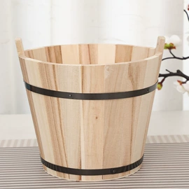 木质工艺品;木桶;收纳盒