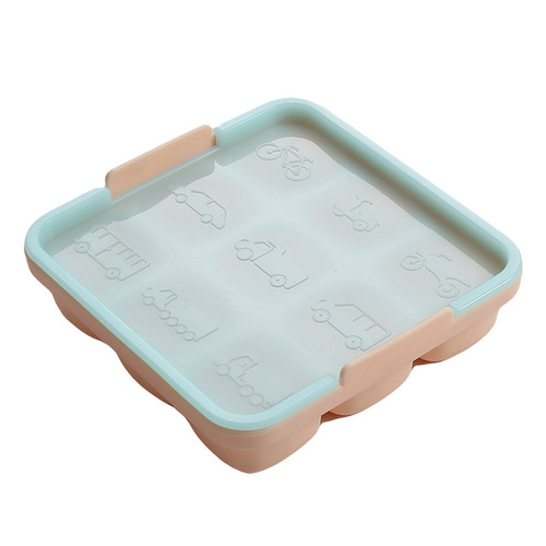 Baby food steamer mold, heat-resistant high-temperature rice cake, cartoon baking tool, baby sausage mold