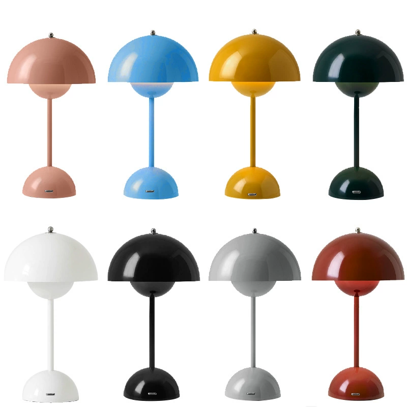 Scandinavian atmospheric table lamp for bed, Birthday gift