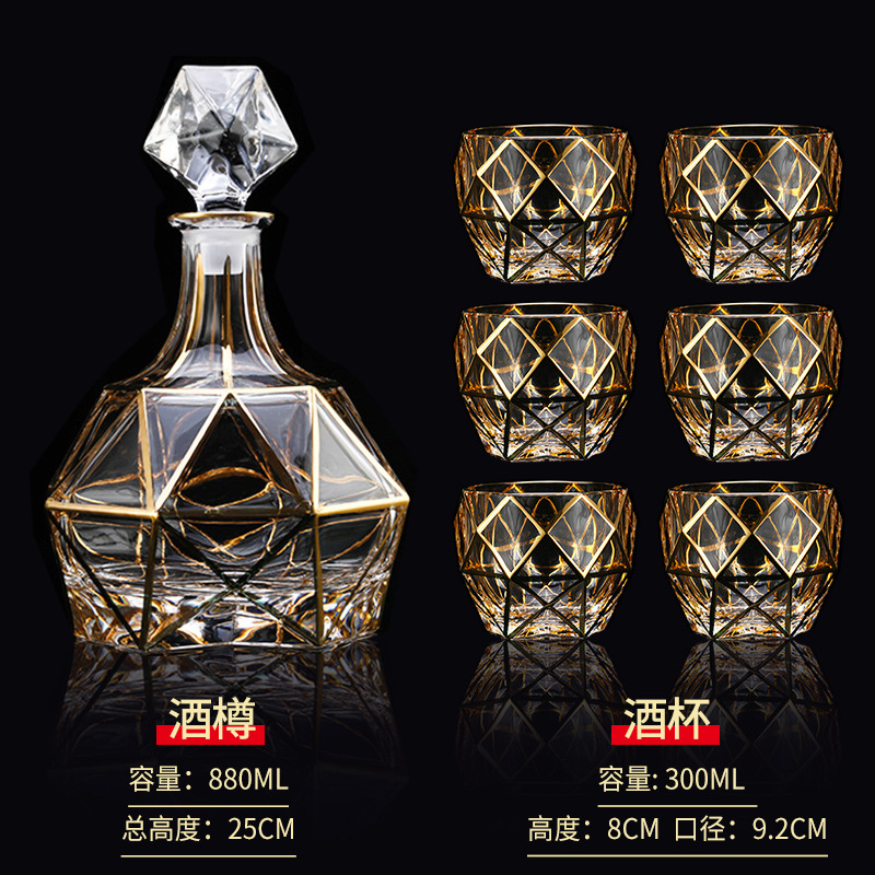 와인병과 잔 세트【3】