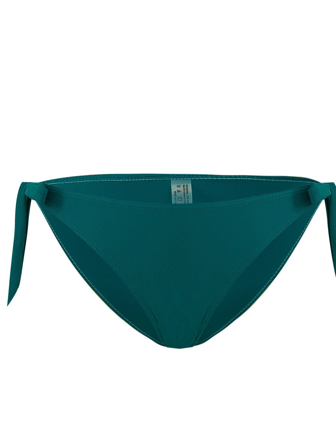 2025 nuevo color sólido de verano pantalones de baño de playa sexy para mujeres Europa y América de cintura alta bikini pantalones de natación al por mayor image 5