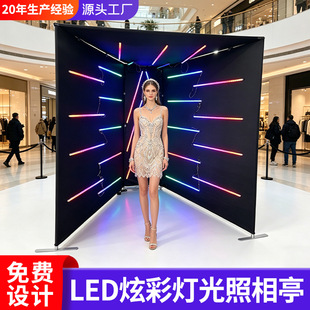 360��ֱ��ͤ����ͤLED���zӰ���Ɍ���Ʒ�h�@�Ĕz����С��̨�O��