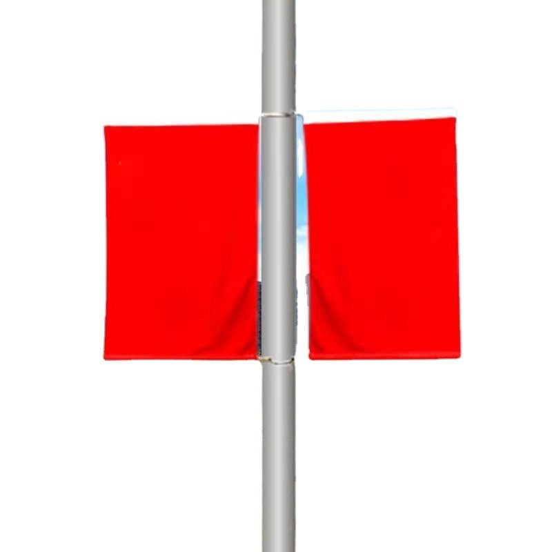 ライトポール旗路灯ポール紅旗電柱旗ポール国慶節工字旗v型旗壁掛けステンレス旗卸売り|undefined