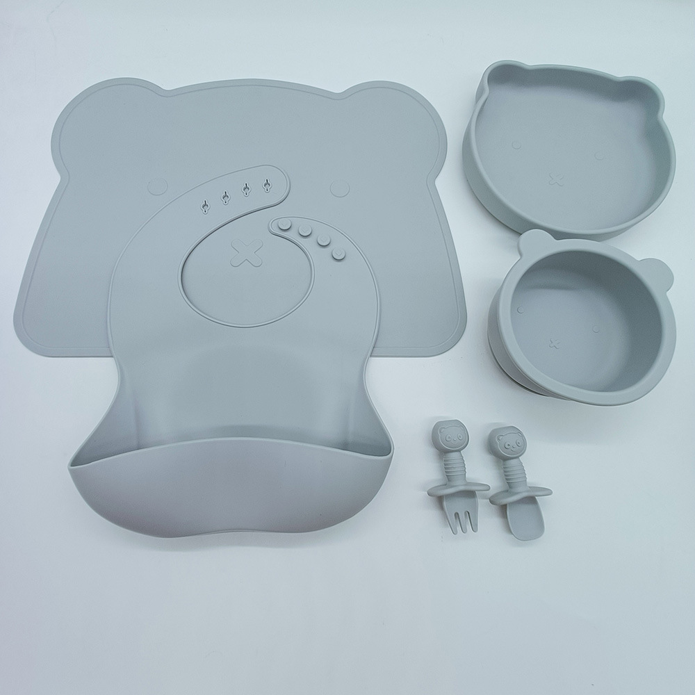 宝宝喂养餐具套装baby feeding sets