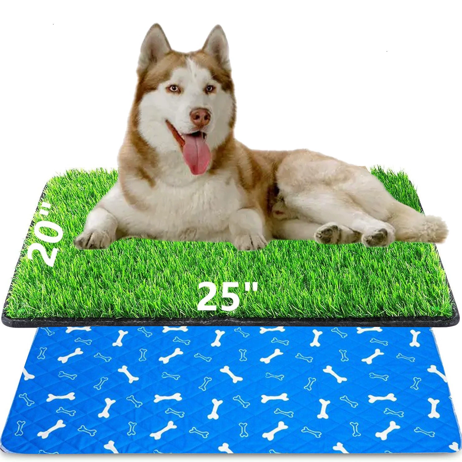 Маленькая собака кошка песочница крытый искусственный газон газон крыльцо водонепроницаемый двор горшок лоток, щенок дрессировка коврик