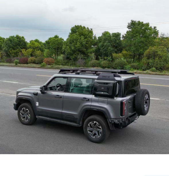 BJ40 platform ladder side window small schoolbag external equipment box side tool box luggage rack storage box off-road vehicle