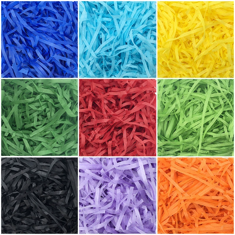 200 г/пакет Lafite наполнение завод оптом Подарочная коробка Упаковка декоративные аксессуары отходы бумажные полоски