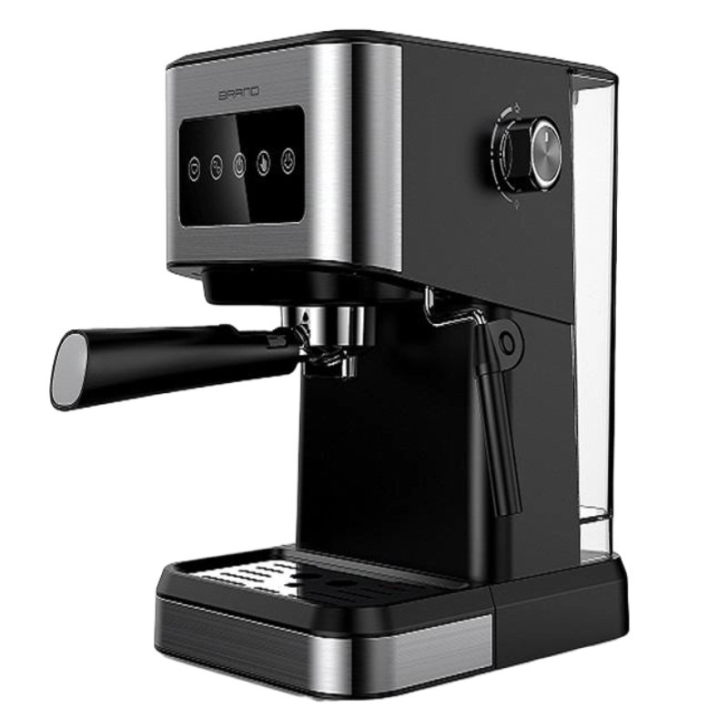 Espumador de Leche Semiautomático de Vapor de Alta Presión Tipo Bomba para Cafetera Italiana VDE, Mini para Uso Doméstico