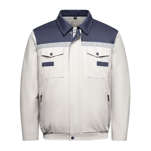 Summer fan air-conditioning clothing for men, heatstroke prevention and refrigeration clothing with reflective strips for construction site workers, welder labor protection overalls