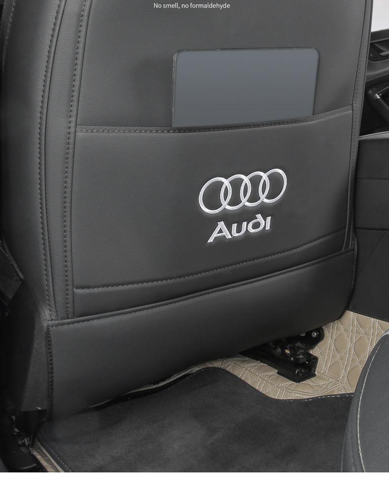 Suitable for Audi Q5L/Q3/Q7Q8/A3A3L/A4LA6L seat anti-kick pads, rear seat anti-kick pads for the car interior