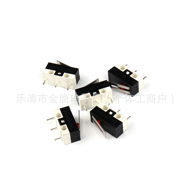 微动开关WK-01-TZ10带直柄3脚小型行程限位开关