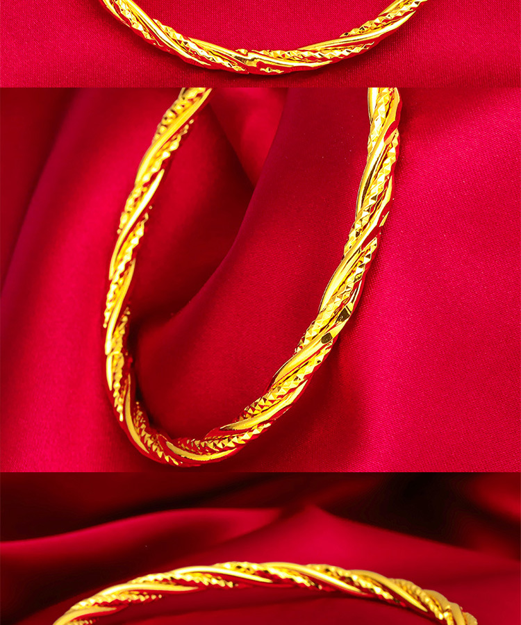 Twist Bracelet Set For Women Stylish Minimalist Bangle Jewellery_voghion.com