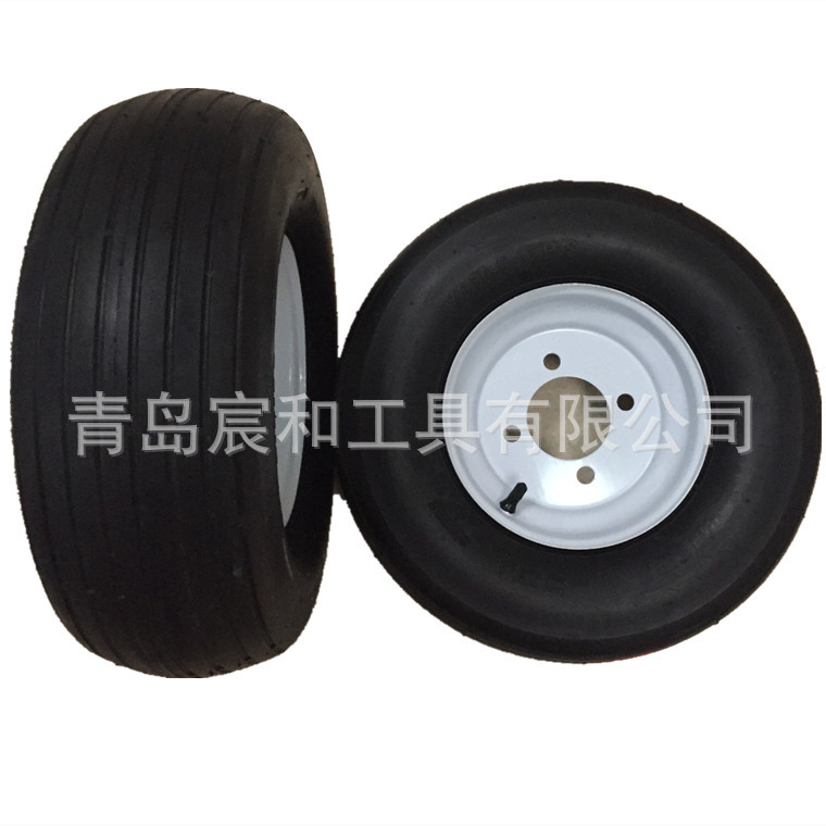 16*6.50-8高尔夫巡逻车观光车大型实心轮胎聚氨酯发泡轮 外贸电商