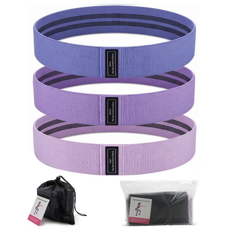 En stock círculo de resistencia banda de resistencia abuso de cadera círculo de cadera Squat fitness yoga stretch tensión banda fuente de fábrica