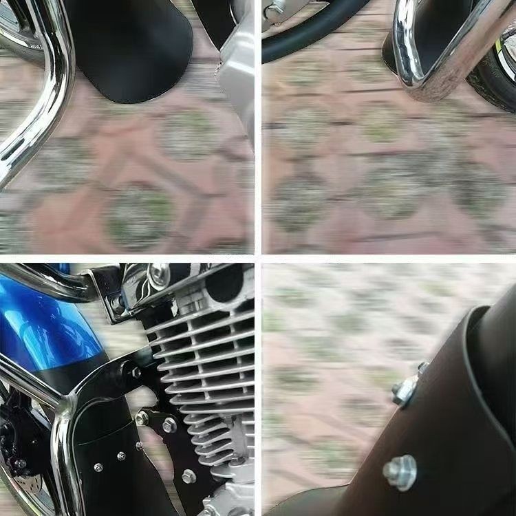 Thickened Mudguard Universal Two-Wheel Motorcycle Mudguard Battery Car Durable Waterproof Mudguard Water Barrier