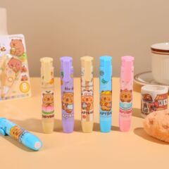 创意可爱卡皮巴拉按压橡皮擦 少屑不留痕橡皮小学生文具用品批发