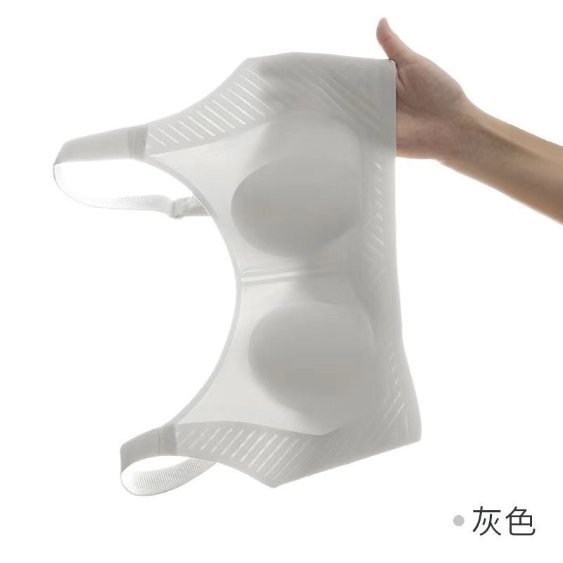 内衣女夏季薄款大胸显小无钢圈大码无痕文胸收副乳聚拢透气舒适|undefined