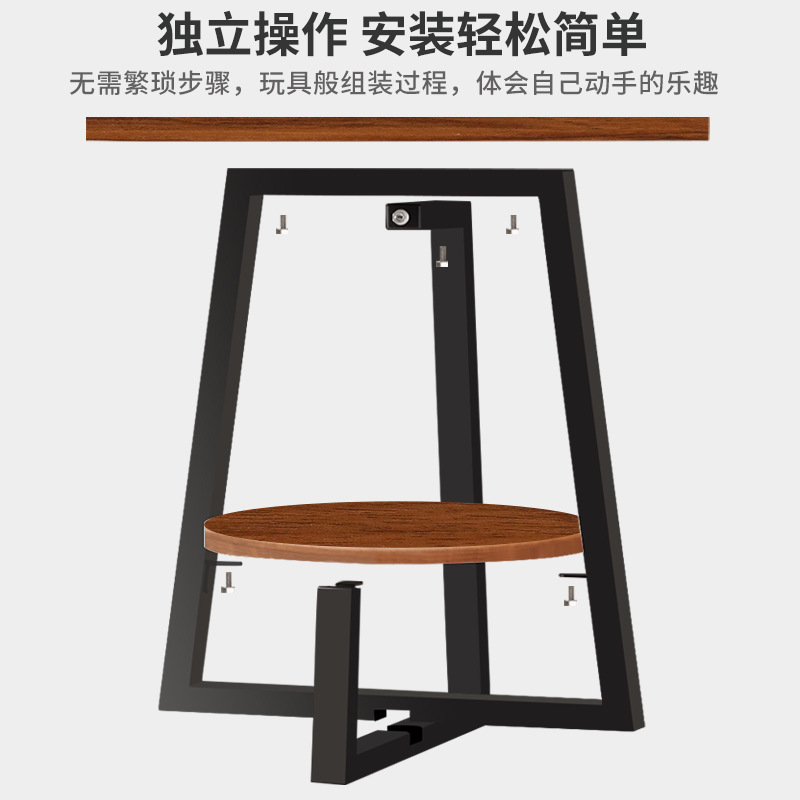 Pequeña Mesa Redonda sofá mesa auxiliar mesa de té de lujo luz Mini mesa de té pequeña sala de estar mesa de esquina casa simple mesa pequeña casa de alquiler