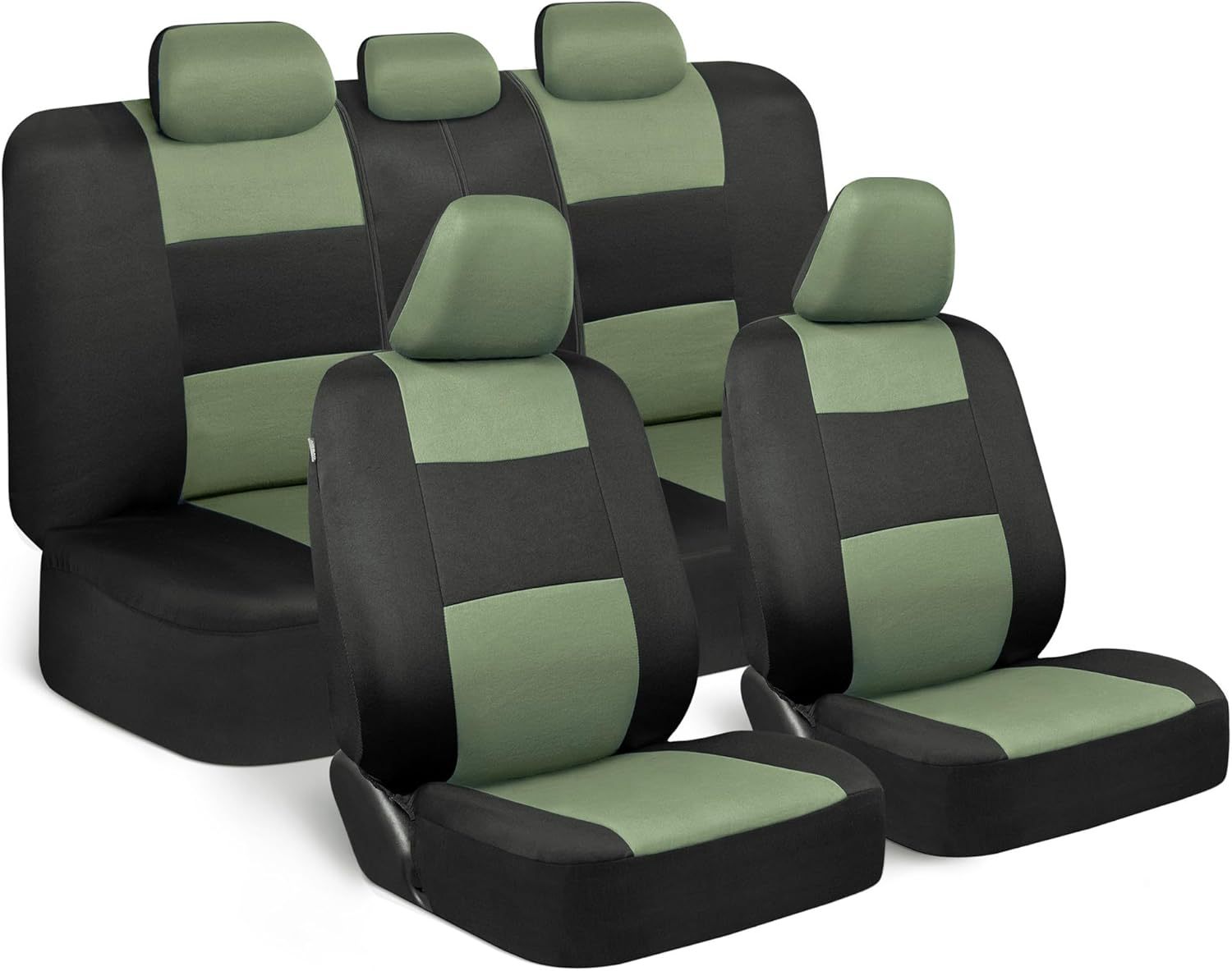 Universal Five-Seater Front and Rear Car Seat Covers, Temu Foreign Trade Export to Russia, Mexico, Cross-Border E-Commerce