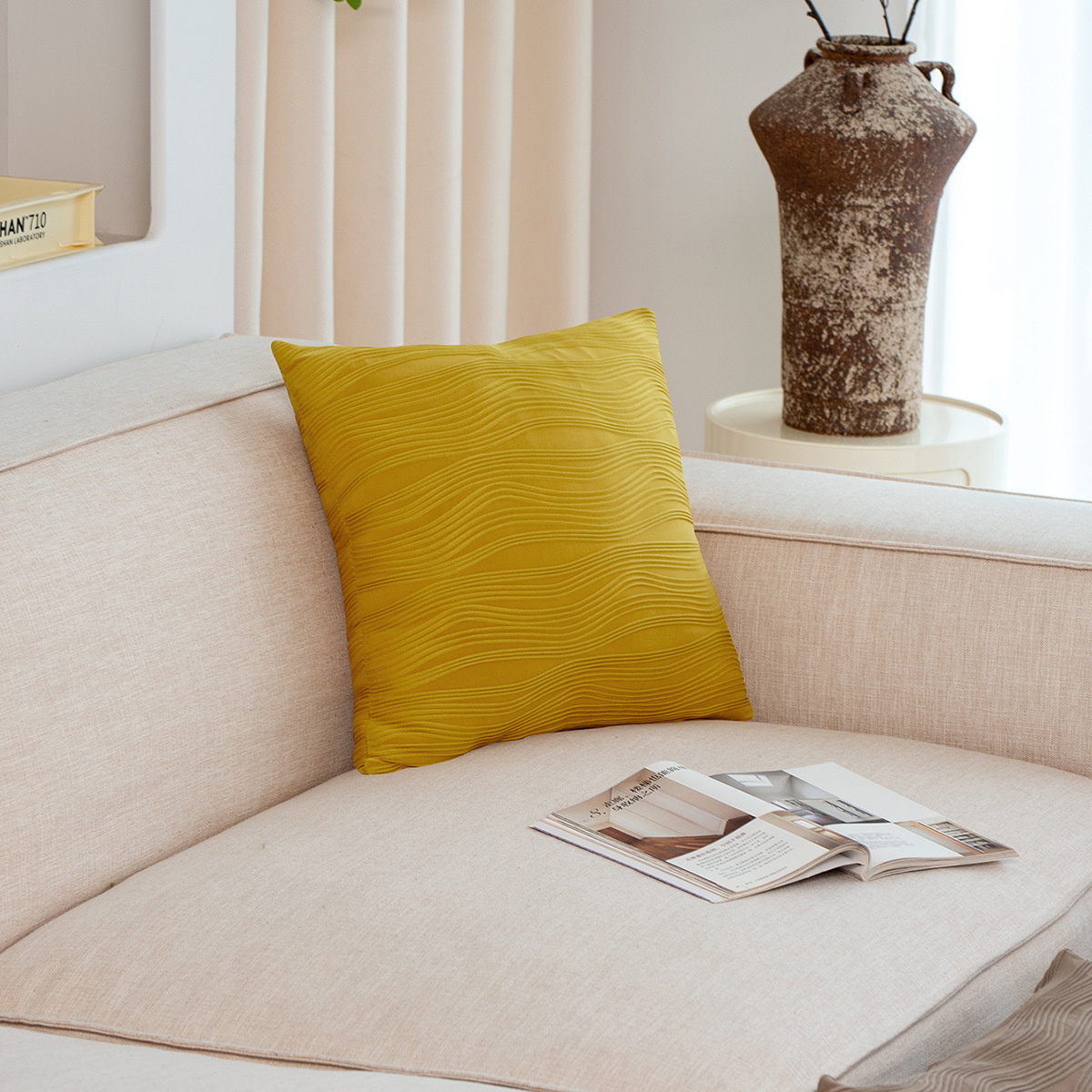 SHEIN Cross-border Hot Sale Pillow Cover Nordicins simple sofá de oficina Pillow Cover sin núcleo de almohada