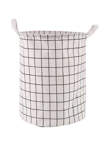 Cartoon foldable dirty clothes fabric cotton and linen storage bucket animal toys waterproof home household basket clothes dirty clothes basket
