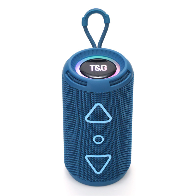 新しいrgbライト円柱ギフト重低音tg656 bluetoothスピーカー屋外スポーツサブウーファー携帯オーディオ|undefined