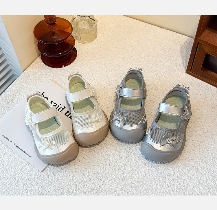 Breathable Mesh Sports Sandals For Girls With Adjustable Strap_voghion.com