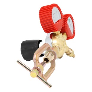 Genuine red flag instrument YQE-213 acetylene pressure reducer acetylene meter control pressure reducing valve 0.25MPA4MPA