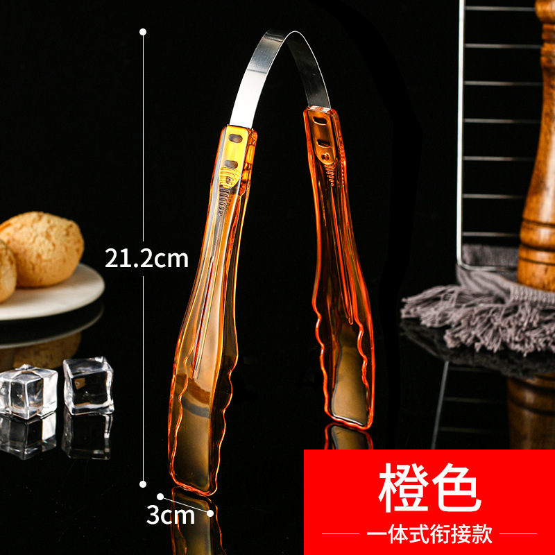 PC clip de comida clip de pastel de plástico clip de comida occidental clip de pan picante caliente buffet clip de comida clip para hornear