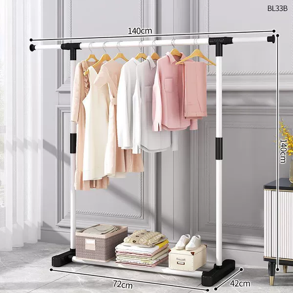 Plastic combination of coat rack single shots lengthened