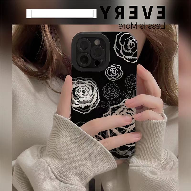Blommigt mobilskal för samsung a71 a53 a32 skyddsfodral_voghion.com