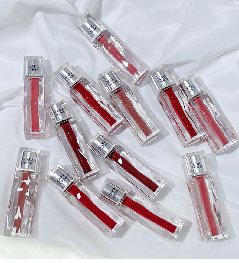 kakashow Transparent Water Mirror Lip Gloss is a clear and moisturizing matte lip gloss for students at an affordable price undefined