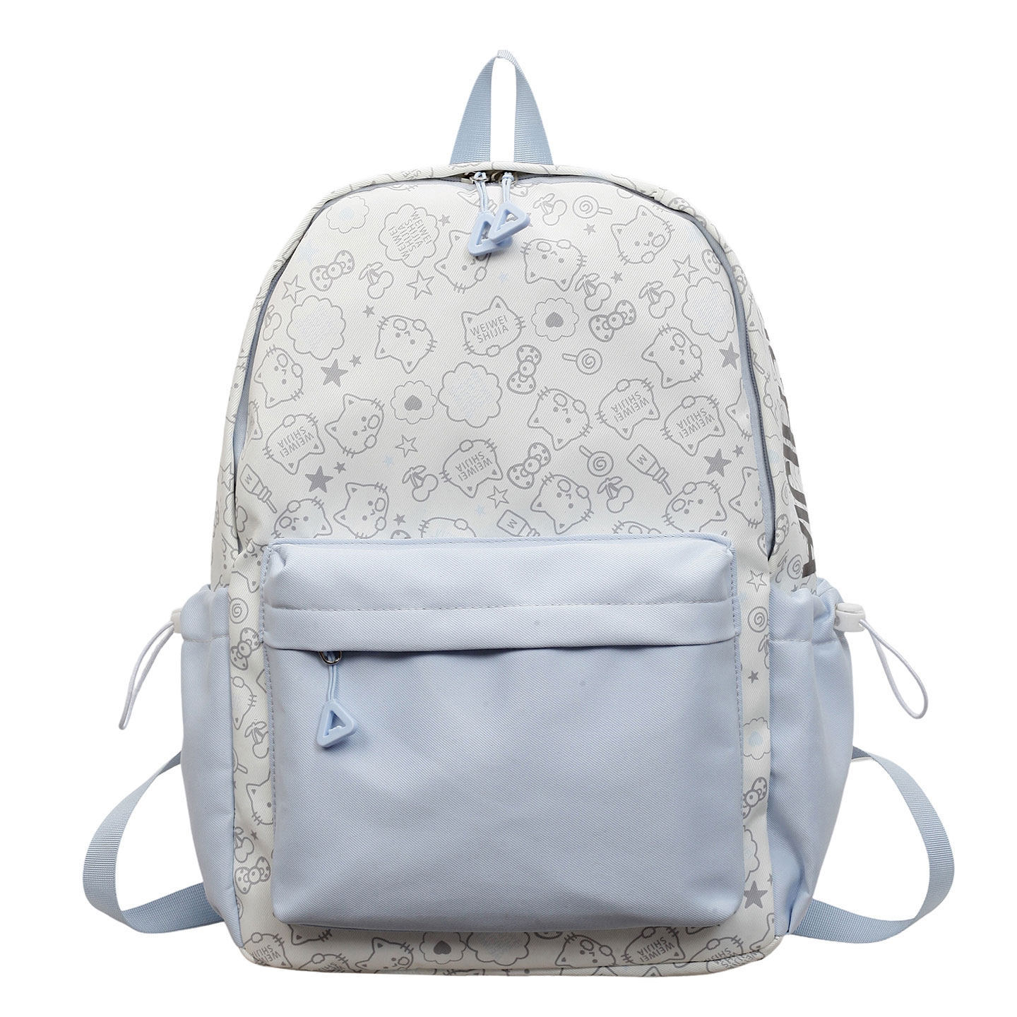 Bolsa de escuela secundaria de dibujos animados universales 2026 viaje ocio nueva mochila de gran capacidad impresión popular