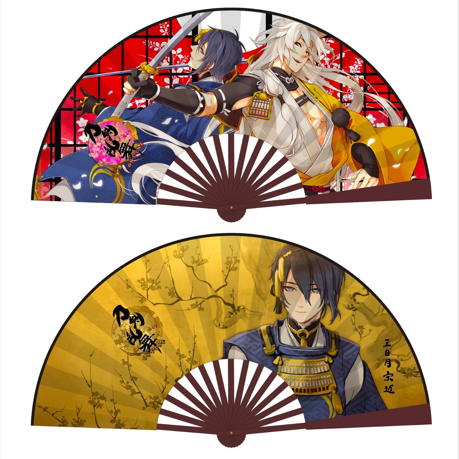 Small Lin Family's Dragon Maid Konana Anime Style Ten-Inch Silk Fan Modao, World of Warcraft Cooling Fan for Sale