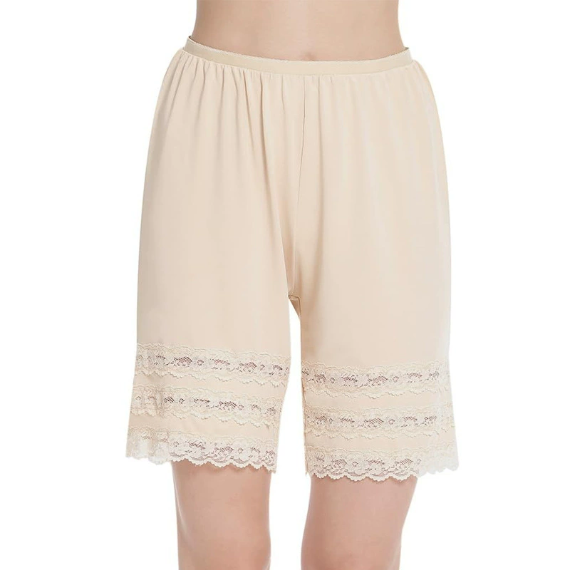 Европейская и американская внешняя торговля летом новое женское кружево-укороченные брюки модаль леггинсы мода плюс размер шорты
