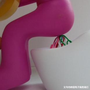 Foreign Trade Manufacturer Supply Creative Tape Holder Coolara Toilet Tape Holder Paper Clip Stationery Can Print Logo