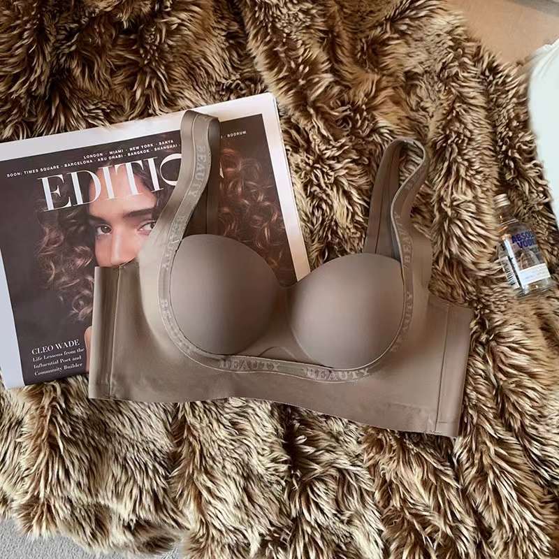 Venta directa de fábrica Comercio electrónico transfronterizo Sudeste de Asia Vietnam Tailandia Ladies Talla de letras Pechos pequeños Reunir sujetador Tovin