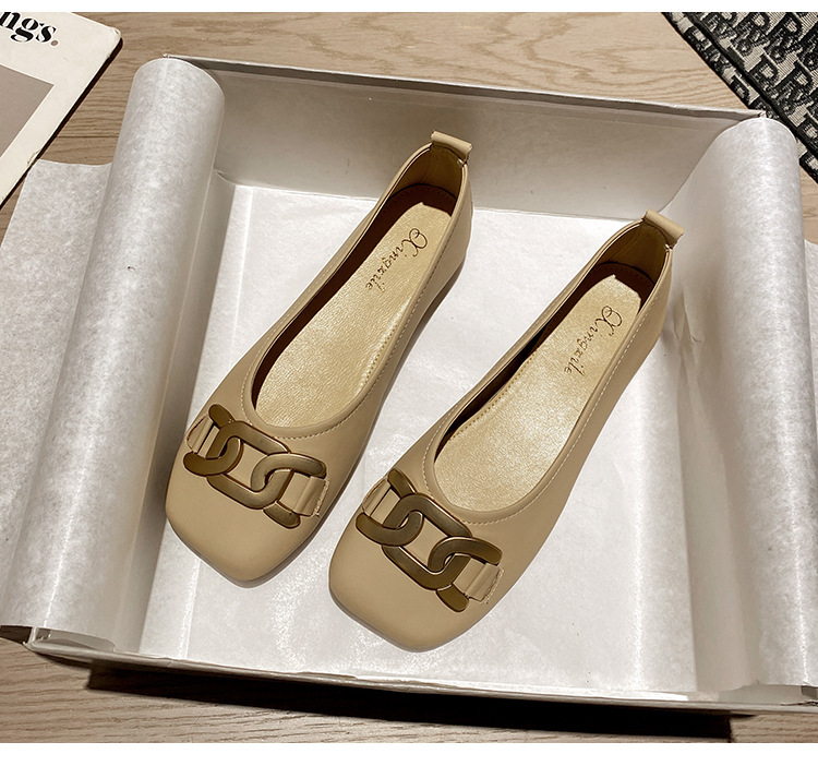Comfortable Women's Leather Grandma Shoes Flat Casual Shoes_voghion.com