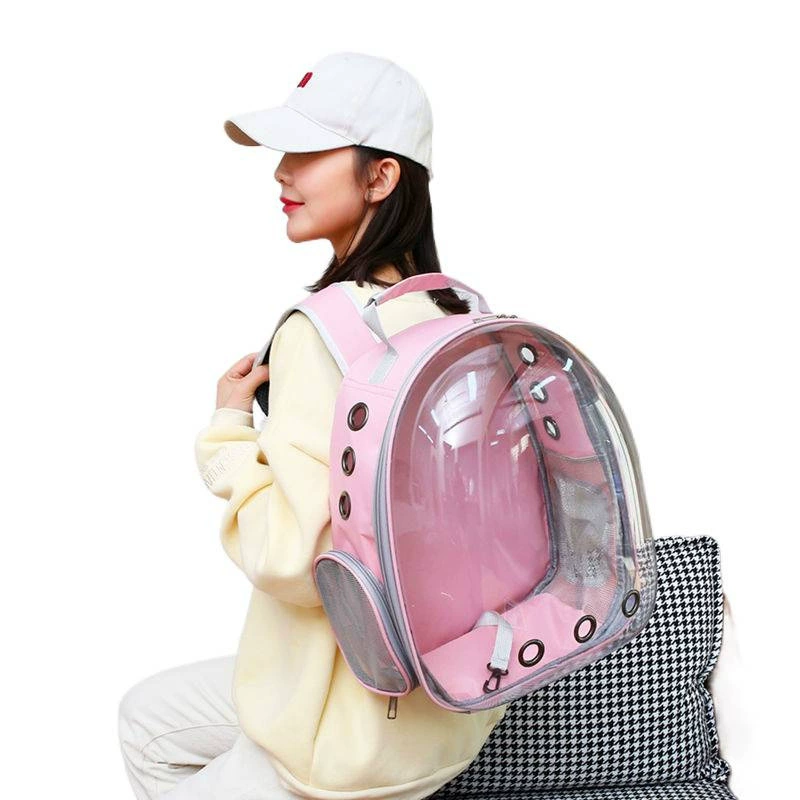 Сумка для кошек, портативный рюкзак для домашних животных в виде космической капсулы, рюкзак для собак, школьная сумка для кошек большой вместимости, принадлежности для кошек