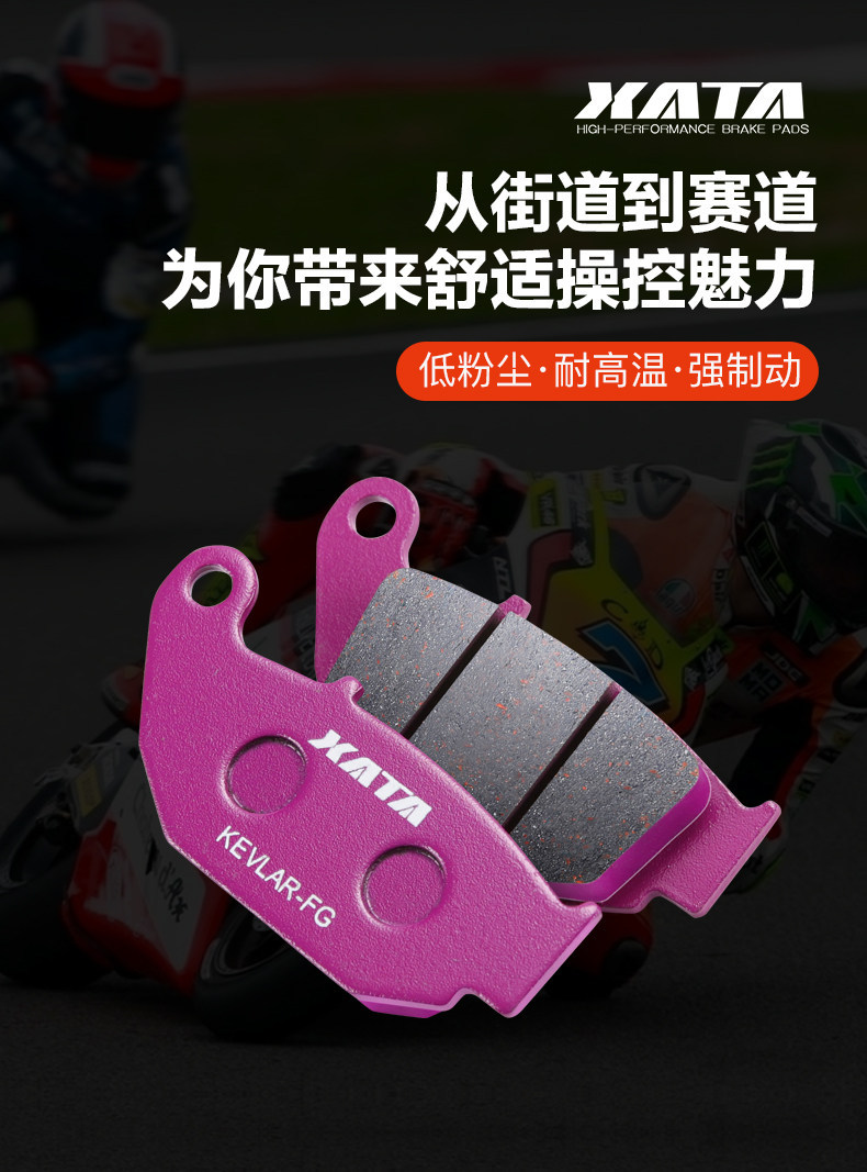 Xata Ceramic Brake Pads Are Suitable for Motorcycles 450Nk 450Clc Cf400-7-10 Disc Brake Pads