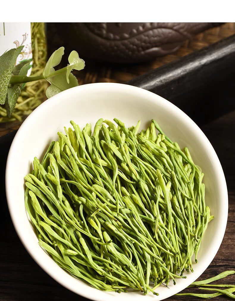 Dried Honeysuckle Flower Jin Yin Hua Loose Herbal Tea 500g Sulfur-Free Wild-Grade Bulk quality and texture