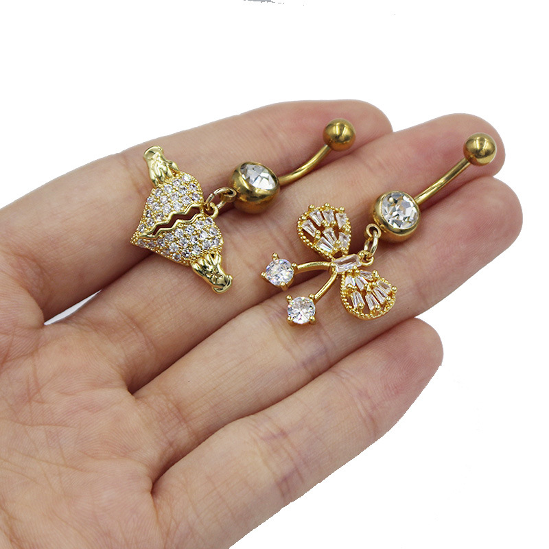 7g Weight Zircon Inlay Material Belly Ring Classification 1 Piece Quantity Holiday, Banquet, Party Occasion Zinc alloy Material Geometric, Moon, Knot, Butterfly, Bow Knot Pattern All Seasons Season Unisex Gender Novelty Style 1 Piece Belly Rings Novelty Geometric Moon Knot Zinc Alloy Zircon 17