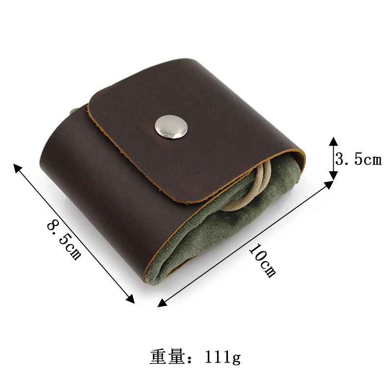 真皮帆布采摘袋