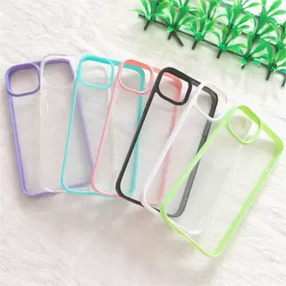 适用iPhone17 Pro凹槽手机壳滴胶奶油胶DIY苹果15亚克力硬壳