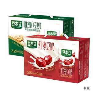 Dou Ben Dou Wei Zhen Soy Milk (Original/Red Jujube) Packed Random ZZ Acidic Milk Beverage Fujian