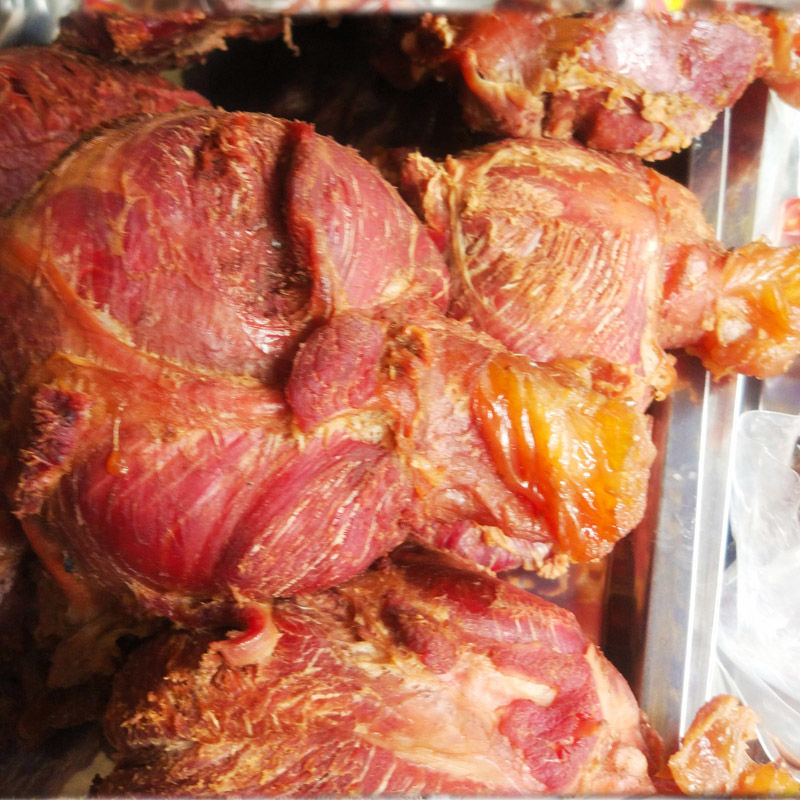 四川阆中本地新鲜卤黄牛肉腱子肉500g真空装五香熟食即食代发跨境